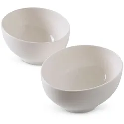 Villeroy & Boch Schale 2tlg. For Me Porzellan Weiß