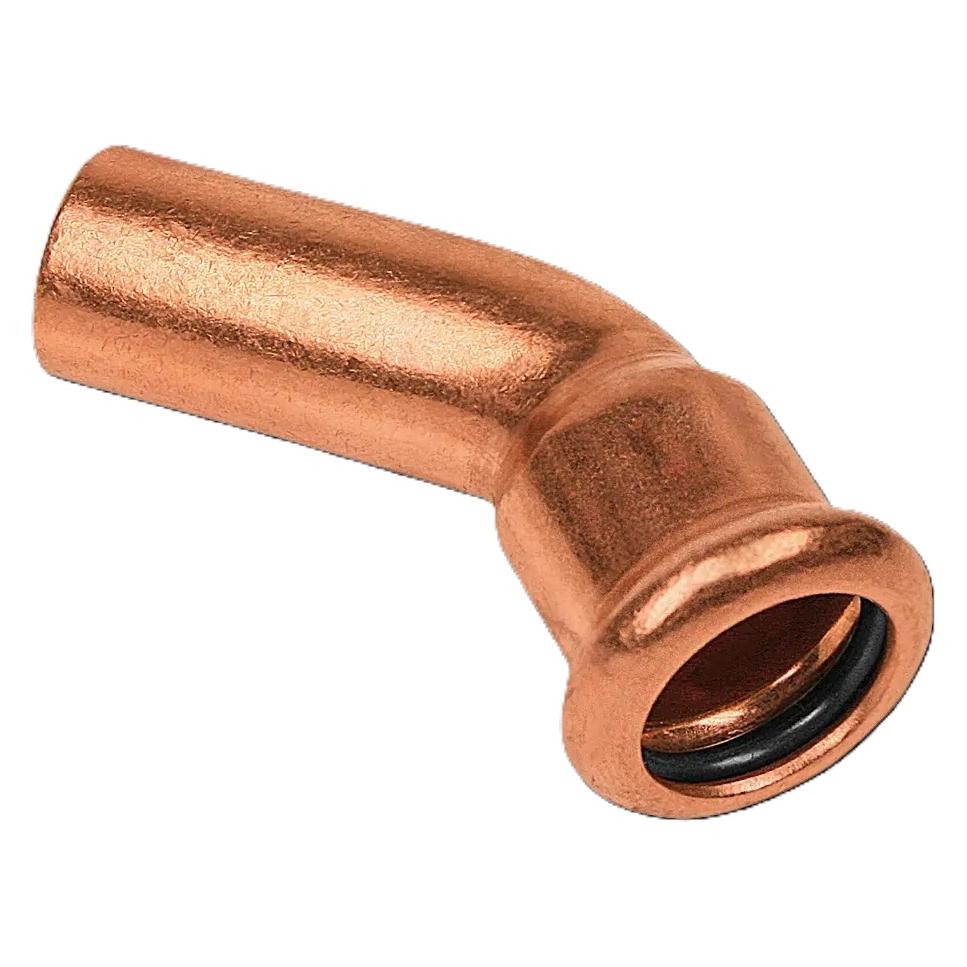 Bonfix 400725 M-press RK-Wasser-Steckkrümmer 45° 35 x Ø35 mm (Winkelverbindung) (77528078)