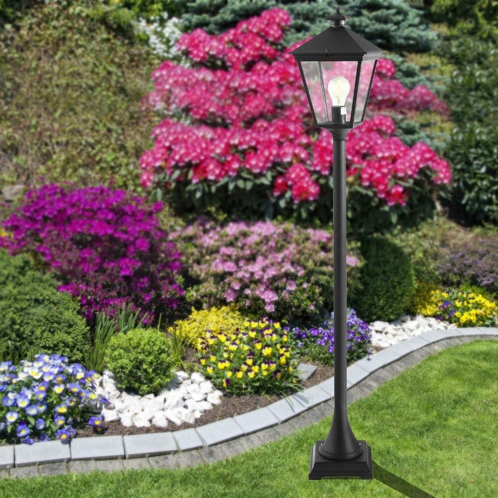 London Norlys 485 Lampioncino Quadrato H.120 Da Esterno Giardino