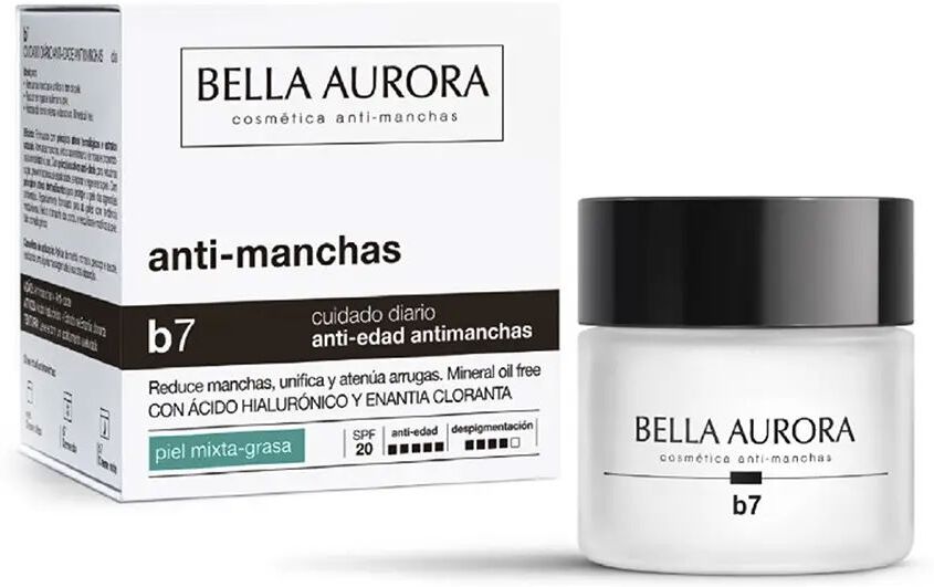 Bella Aurora B7 antimanchas regenerante aclarante SPF15 piel mixta grasa 50 ml