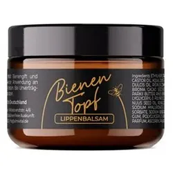 ALMIVITAL Bienentopf Lippenpflegebalsam im Braunglastiegel 50ml