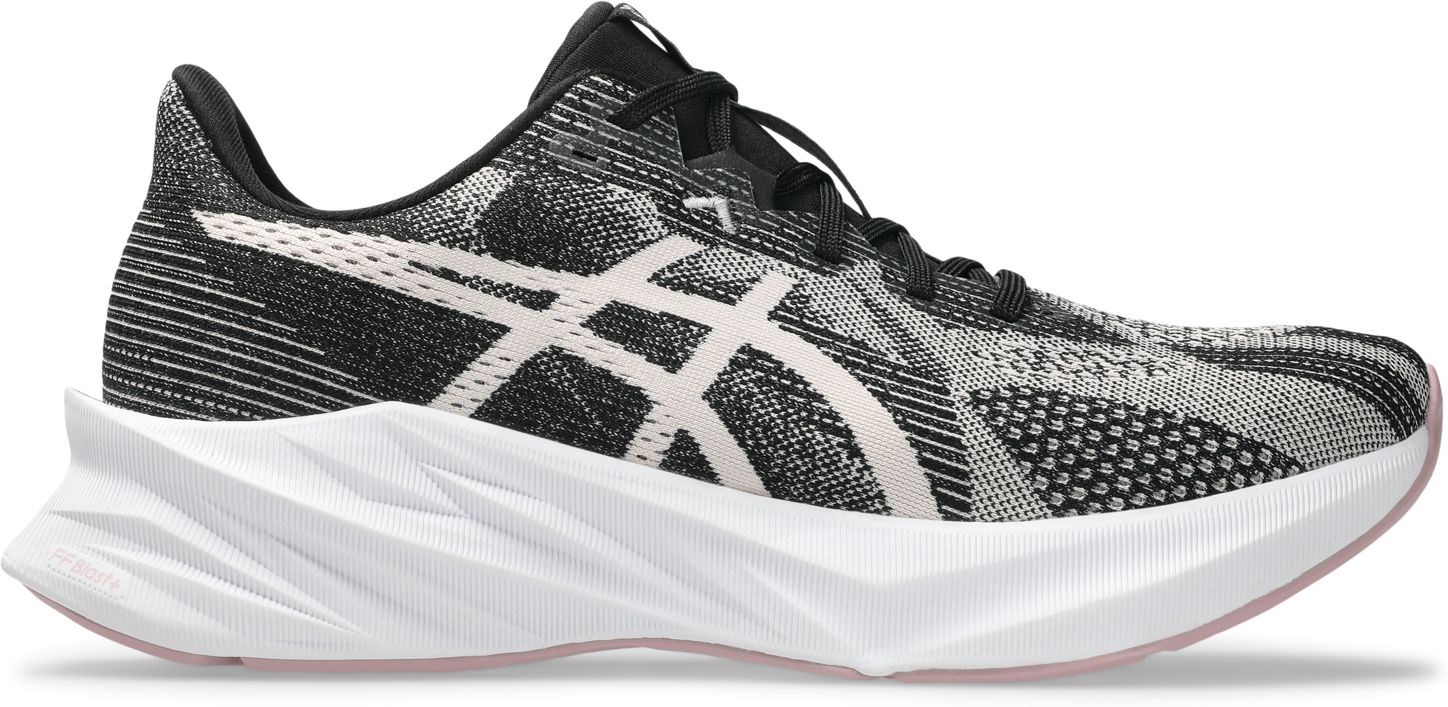 Laufschuh ASICS "DYNABLAST 5", Damen, Gr. 40, pearl pink, schwarz, Synthetik, Schuhe Laufschuh, mit FF BLAST PLUS-Dämpfung