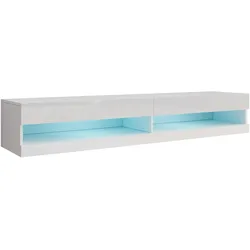 TV-LOWBOARD Vigo New 180 mit weißer LED Beleuchtung