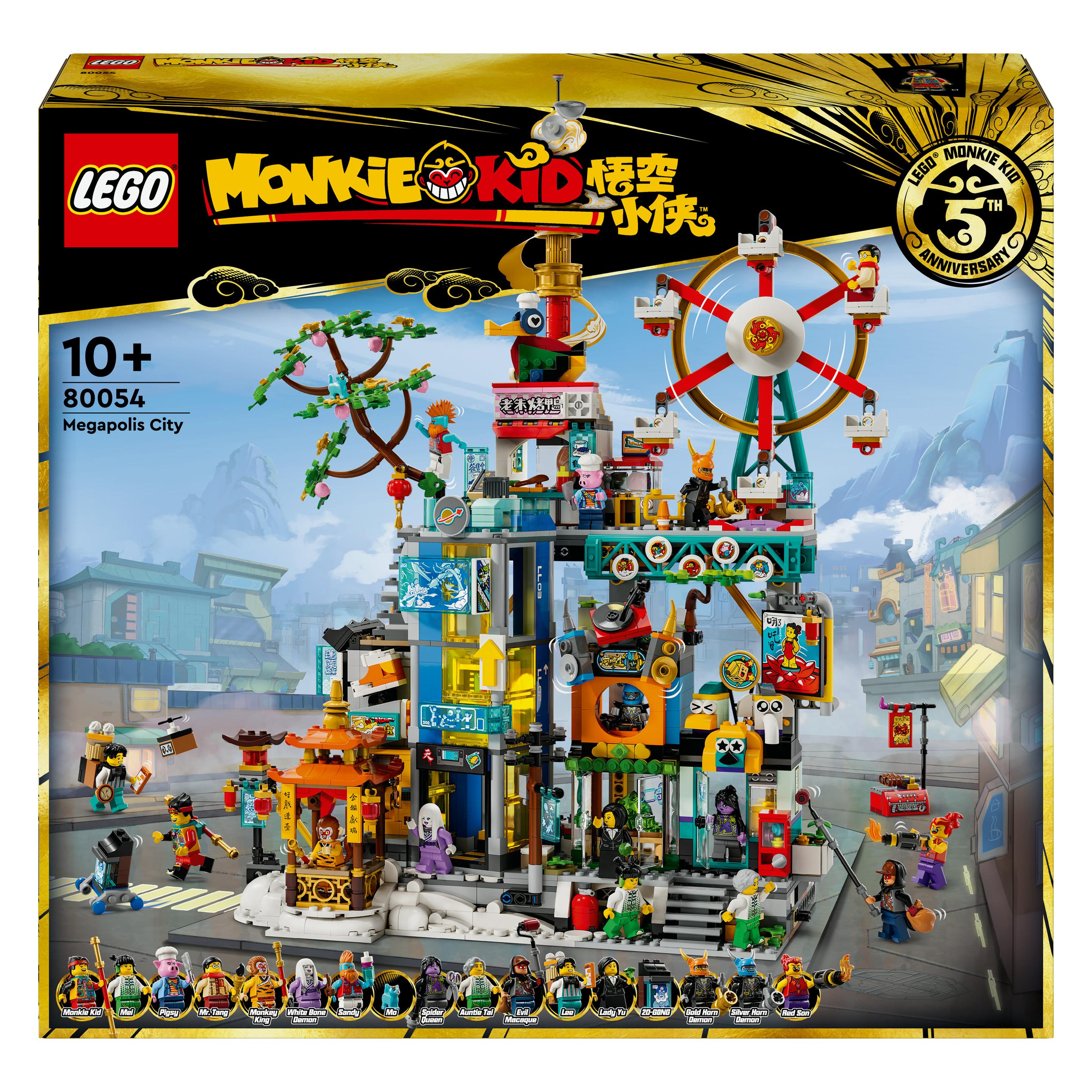 LEGO 5-jähriges Jubiläum von Megapolis City (80054, LEGO Monkie Kid) (80054)