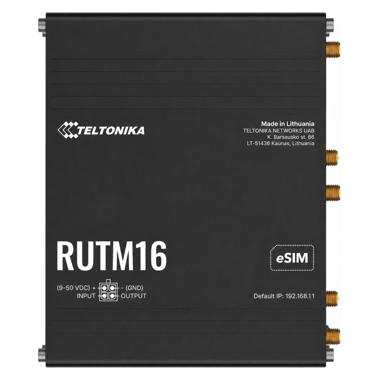Teltonika RUTM16 (Global, EU PSU) 4G (RUTM16000000)