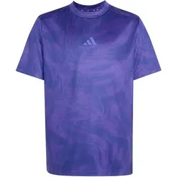 ADIDAS Kinder Shirt SPORT ICONS ALLOVER GRAFIK, Größe 176 in Lila Lila
