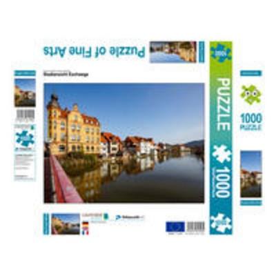 CALVENDO Puzzle Stadtansicht Eschwege 1000 Teile Puzzle quer | 1000 Teile Lege-Größe 64 × 48 cm Foto-Puzzle für glückliche Stunden