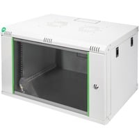 Wandgehäuse DN-19 07-U-EC, IT-Schrank hellgrau, 7 Höheneinheiten