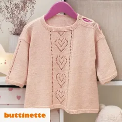 Strickanleitung – Babypullover aus Woll Butt Baby