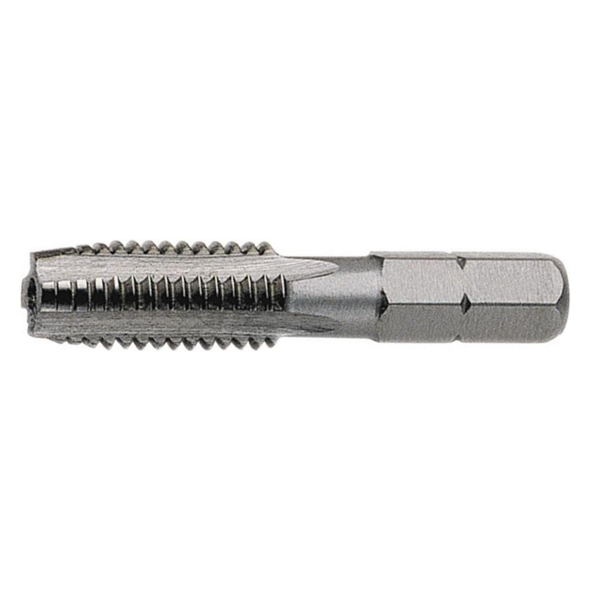 Völkel Einschnittgewindebohrer ISO 228 HSSG 1/4 " 6KT-Bit G 1/8 "x17 mm (67870)