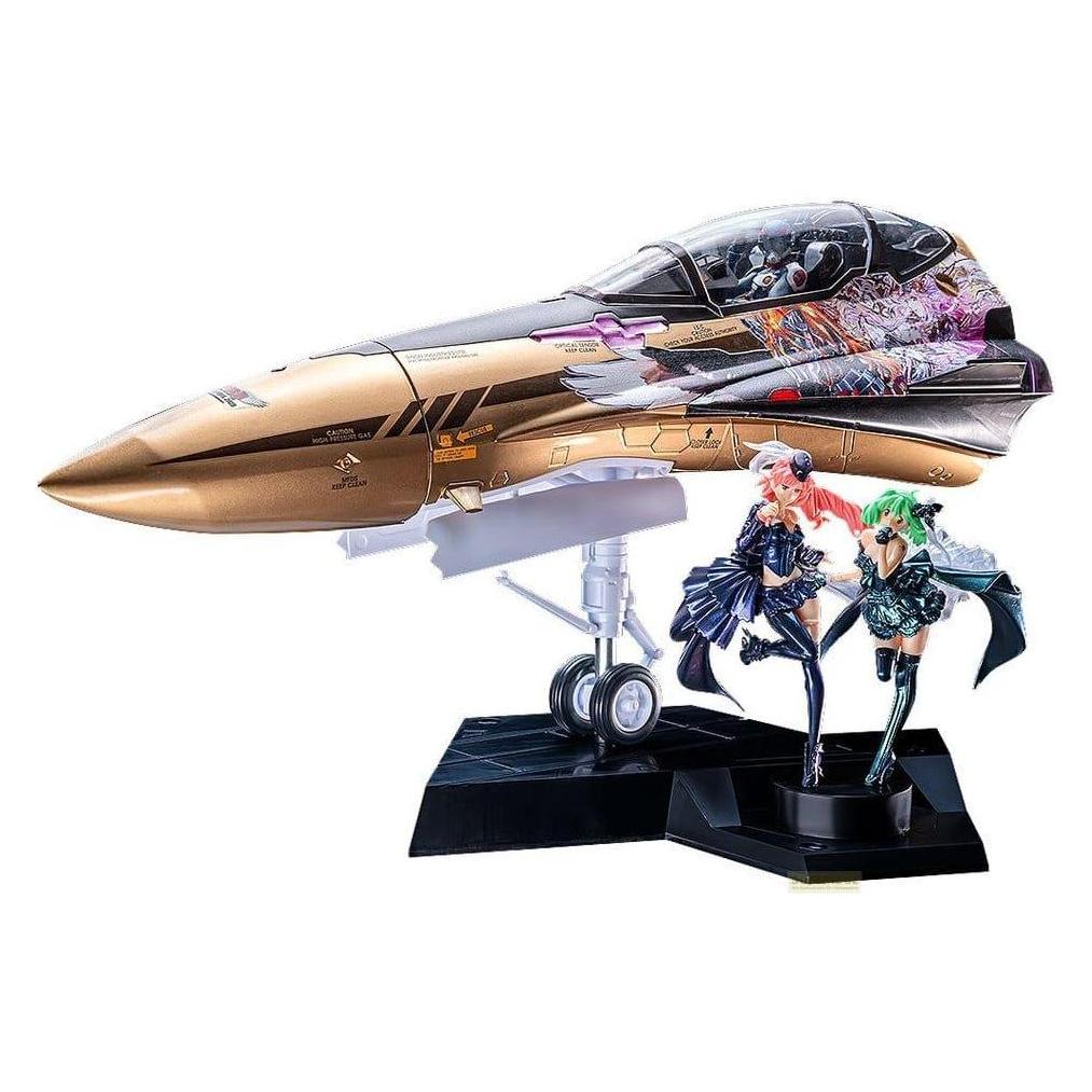 Max Factory Macross Frontier maquette PLAMAX MF-98: minimum factory Fighter Nose Collection YF-29 GALAXY SET 90 (MAFC01530)