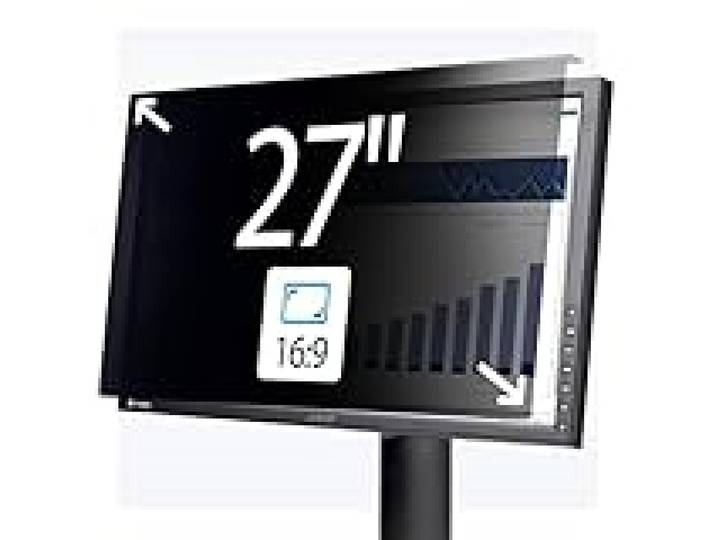 StarTech Filtre Confidentialité pour Écran 27 16:9, Acrylique Suspendu Anti-lumière bleue, Installation sans outil, Finition brillante, Résistant aux rayures