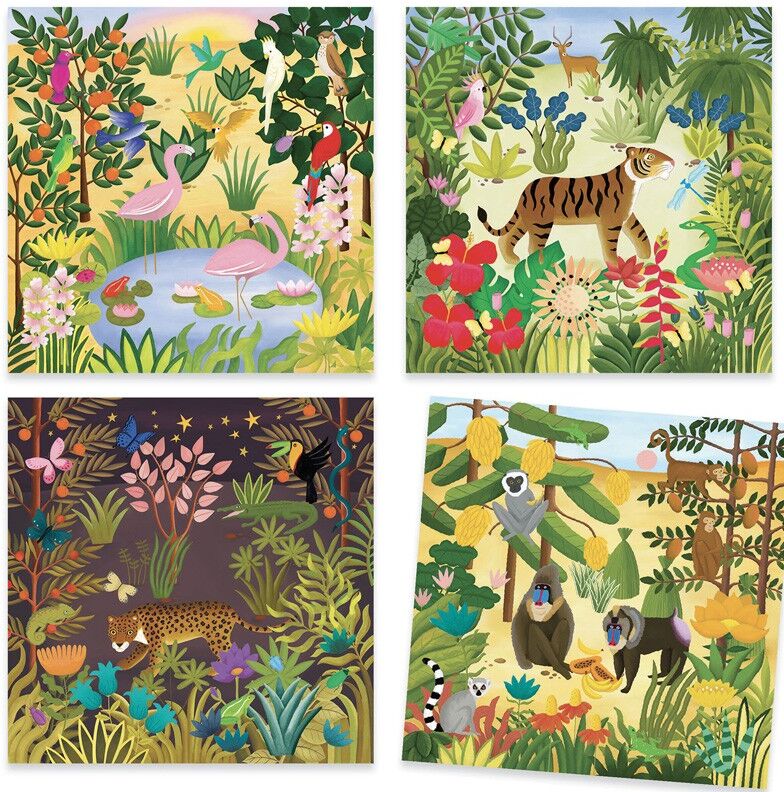 Inspired by Le douanier Rousseau - Candides - Djeco