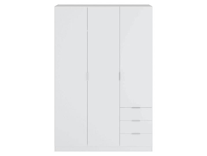 CALICOSY - Schrank mit 3 Türen und 3 Schubladen, weiß, H180 cm - NOÉ