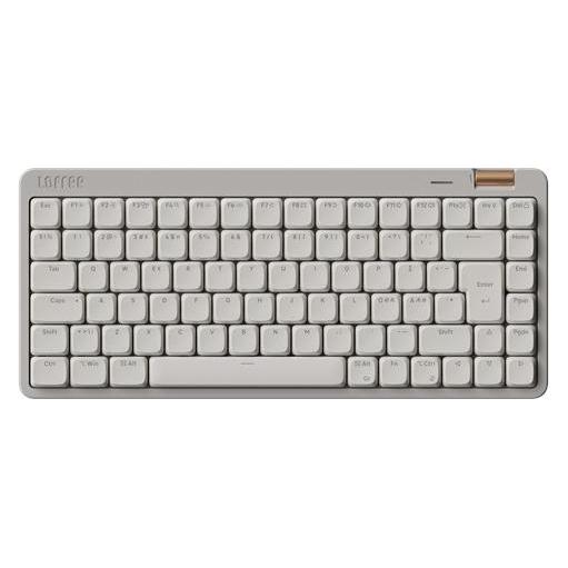 Lofree FLOW Lite 84 Marble Grey - Tastatur - Uden Numpad - Nordisk - Gr (Ohne Tastaturlayout, Kabellos) (OE921 FLOW LITE84-MARBLE ISO-EU)