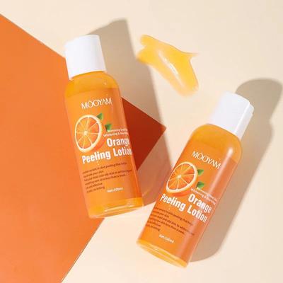 Inspired Living 100ml Orange Peeling Oil Moisturizing Foot Exfoliator For Rough Elbows, Knees & Heels 1pc