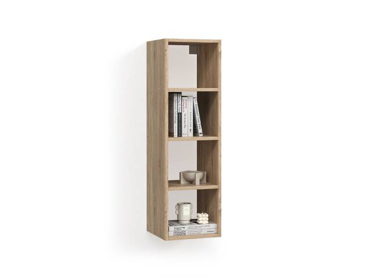 WANDREGAL Piave Sonoma 30 x 100 cm mit 4 offene Ablagen