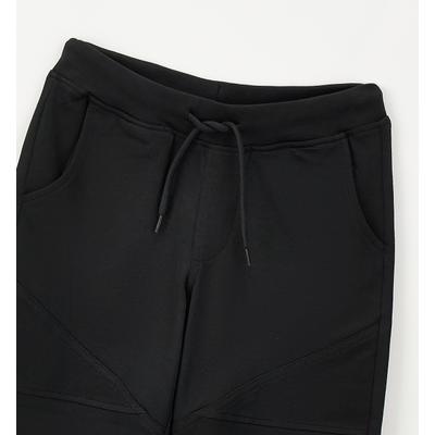 Shorts IDO "BOY SUMMER TROUSERS", Mädchen, Gr. 128, EURO-Größen, schwarz, 100% Baumwolle, Hosen Shorts