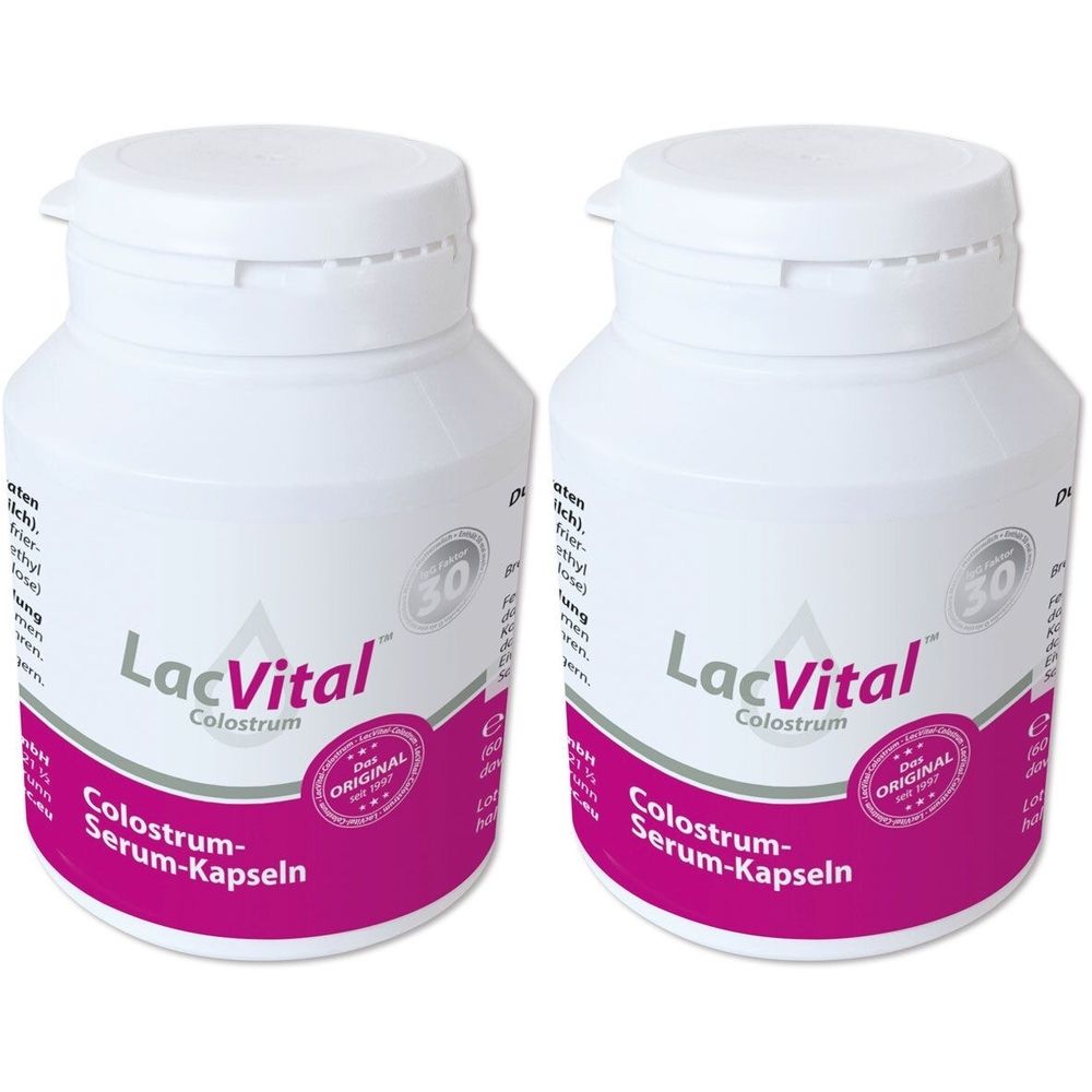 Lacvital Colostrum Kapseln 2x 2x60 St