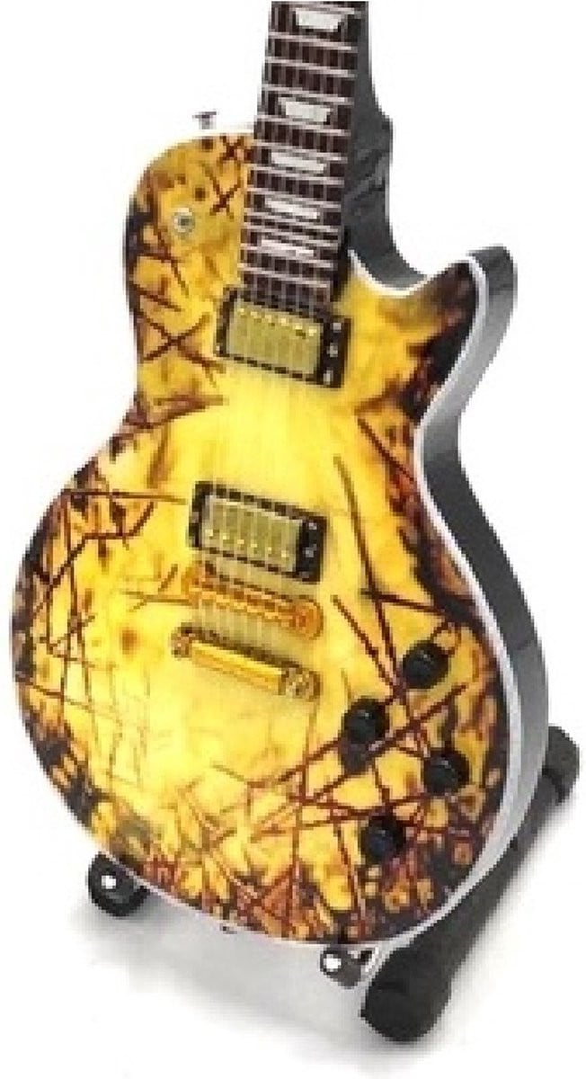 Miniatuur replica Gibson Les Paul gitaar voor volwassenen