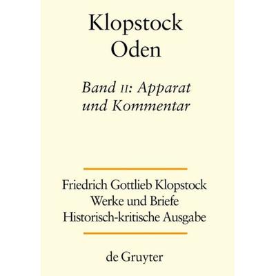 Apparat und Kommentar, Gebundene Ausgabe von , De Gruyter, 978-3-11-036289-3