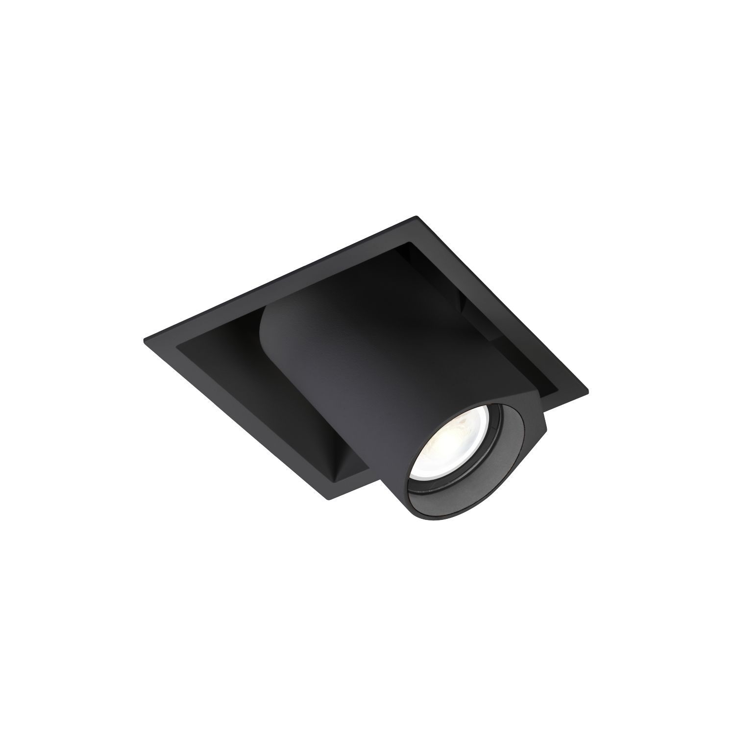 Wever & Ducré Einbaustrahler Einbaustrahler BLIEK SQUARE CEILING REC 1.0 PAR16 schwarz 125220B0 5404037301782