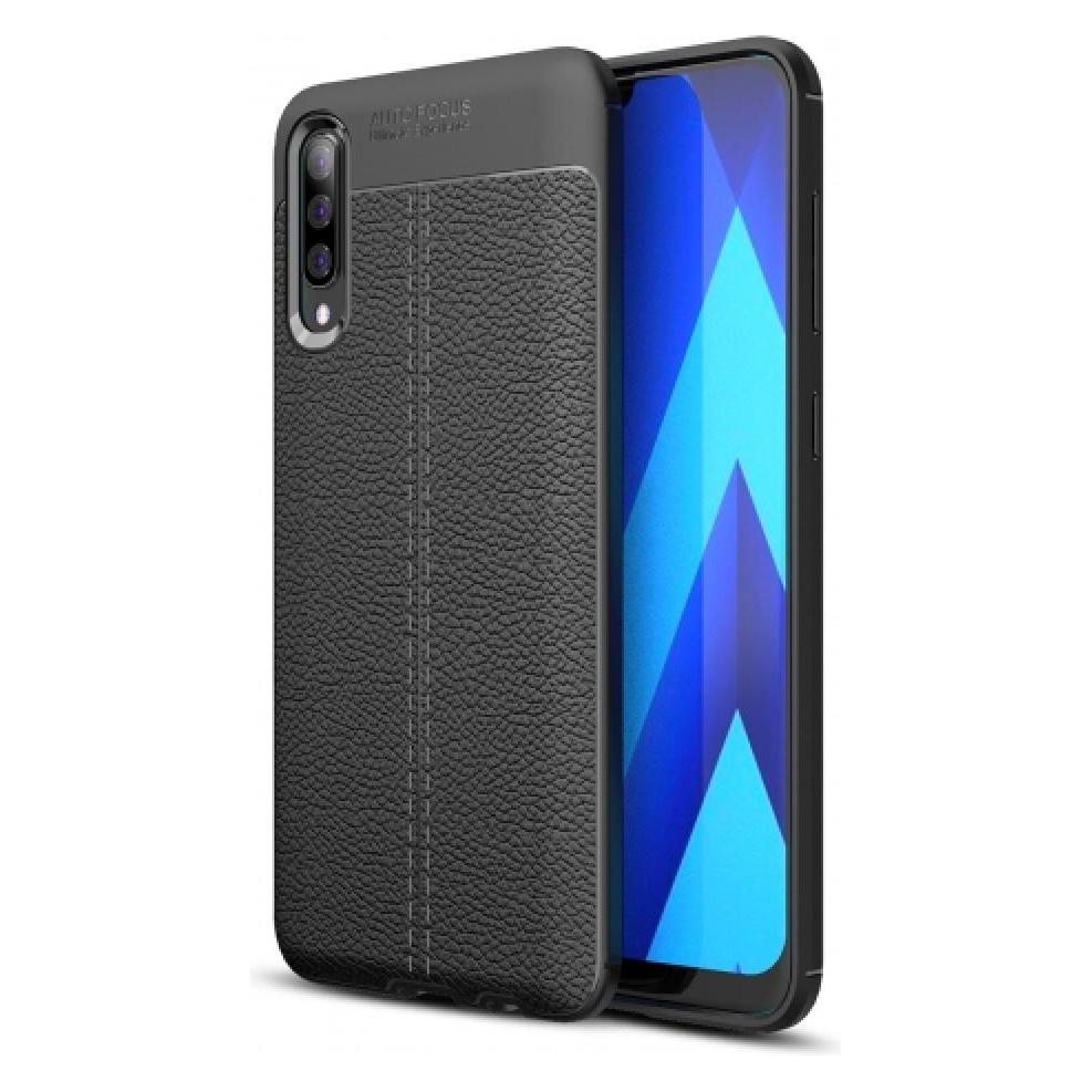 Screenguard Samsung Galaxy A70s Hülle Leather Design TPU Cover (Samsung Galaxy A70S) (00025667)