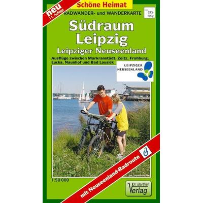Radwander- und Wanderkarte Südraum Leipzig, Leipziger Neuseenland, Sonstige von Verlag Barthel, Barthel, A, 978-3-89591-063-0