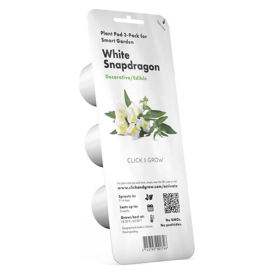 Click and Grow Weisses Löwenmäulchen (Blumensamen) (SGR78X3)