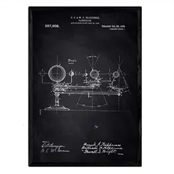 POSTER Planetarium Patent A3 Rahmenlos