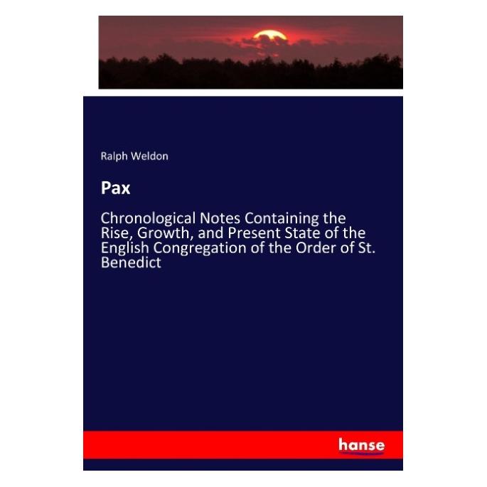 Hansebooks Pax (Englisch, Softcover, Ralph Weldon) (55924840)