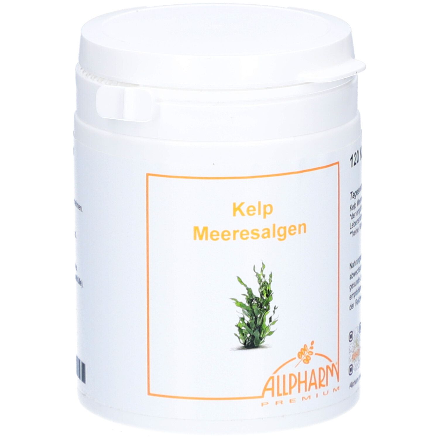 Kelp Meeresalgen Allpharm Premium Kapseln 120 St