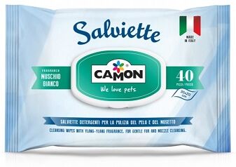 Camon Salviette Muschio Bianco 40 Pezzi