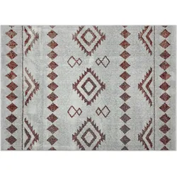 Webteppich  Saturn , mehrfarbig , Synthetische Fasern , Maße (cm): B: 133