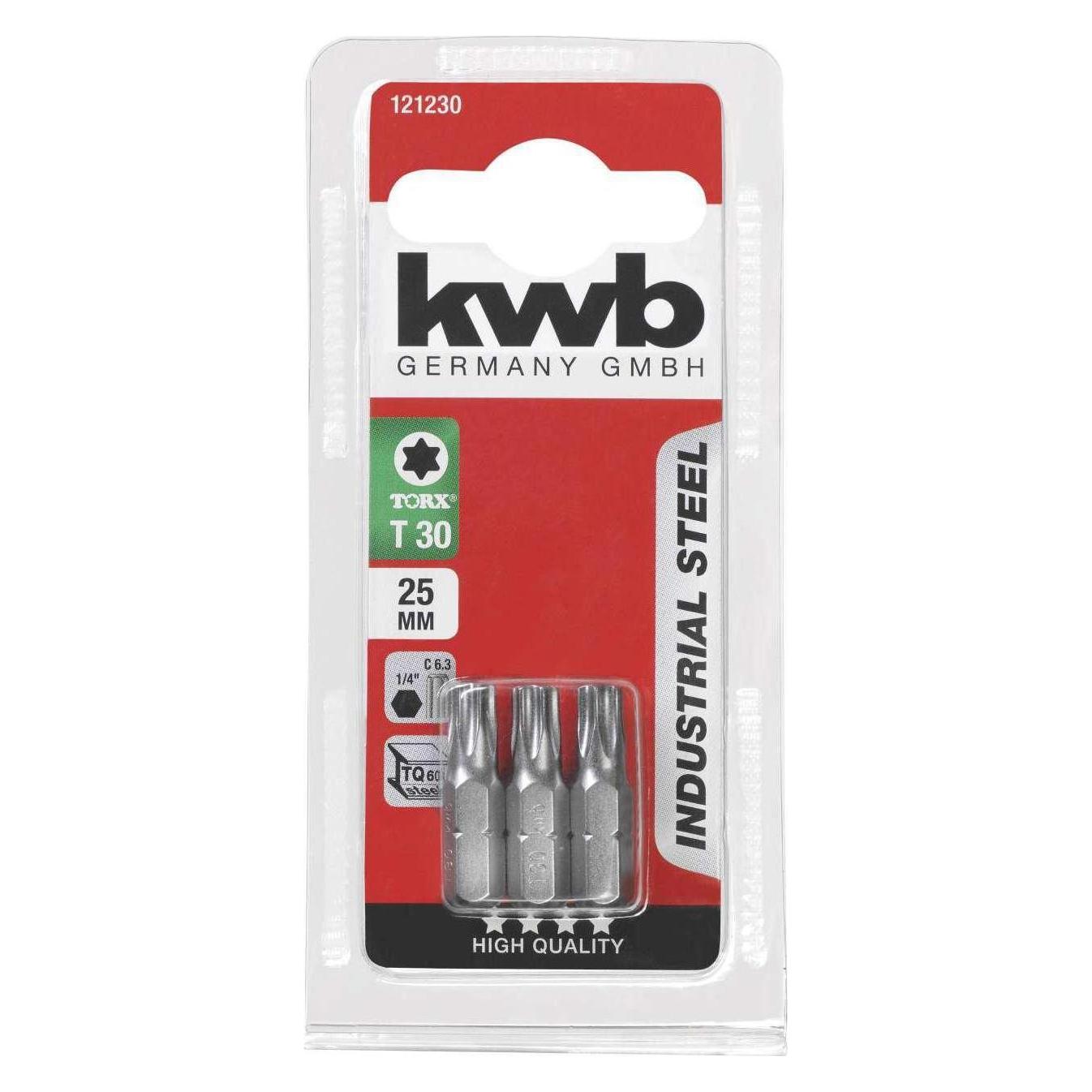 kwb Schraubendreher-Bit (Sechskant (hexagonal)) (121230)