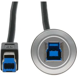 Exsys Einbau-Adapter USB-B BU-ST (0.30 m, USB 3.2 Gen 1), USB Kabel