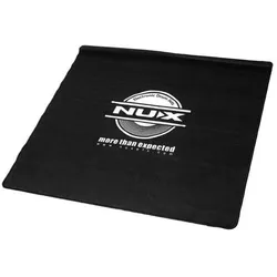 NUX Schlagzeug-Teppich Drum-Rug 130x130cm, Schlagzeug Zubehör, Schwarz