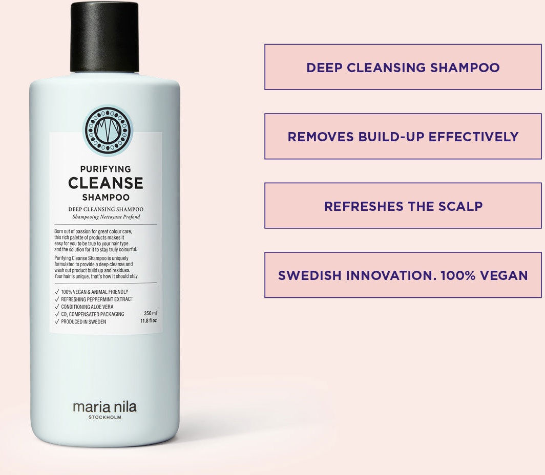 MARIA NILA Purifying Cleanse Shampoo 350ml