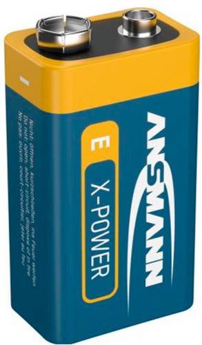 Ansmann X-Power 9V Block-Batterie 9V