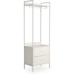 Garderobe DHAKA (BHT 64x190x40 cm) - beige - BHT 64x190x40 cm