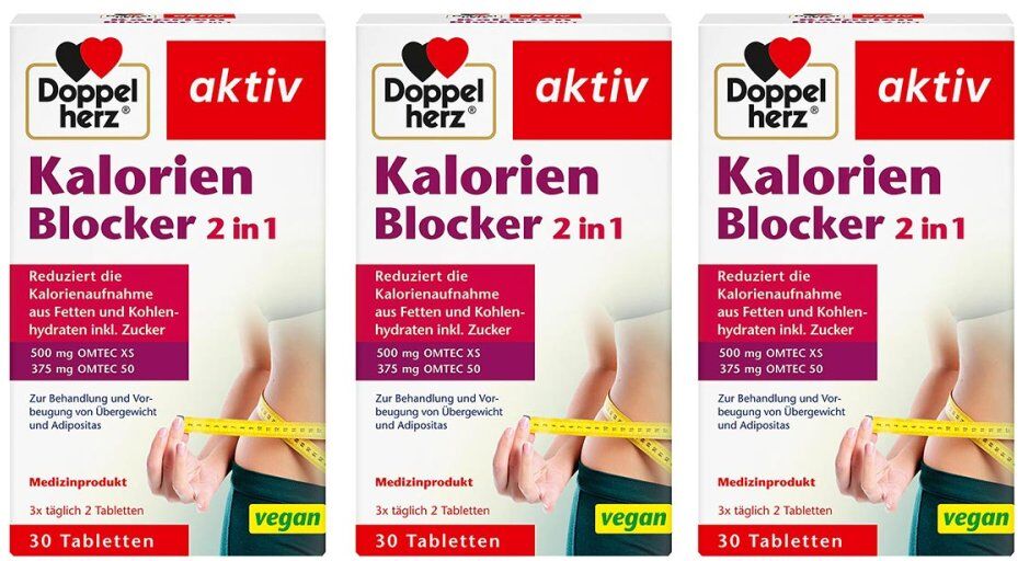 Doppelherz Kalorien Blocker 2in1 Tabletten