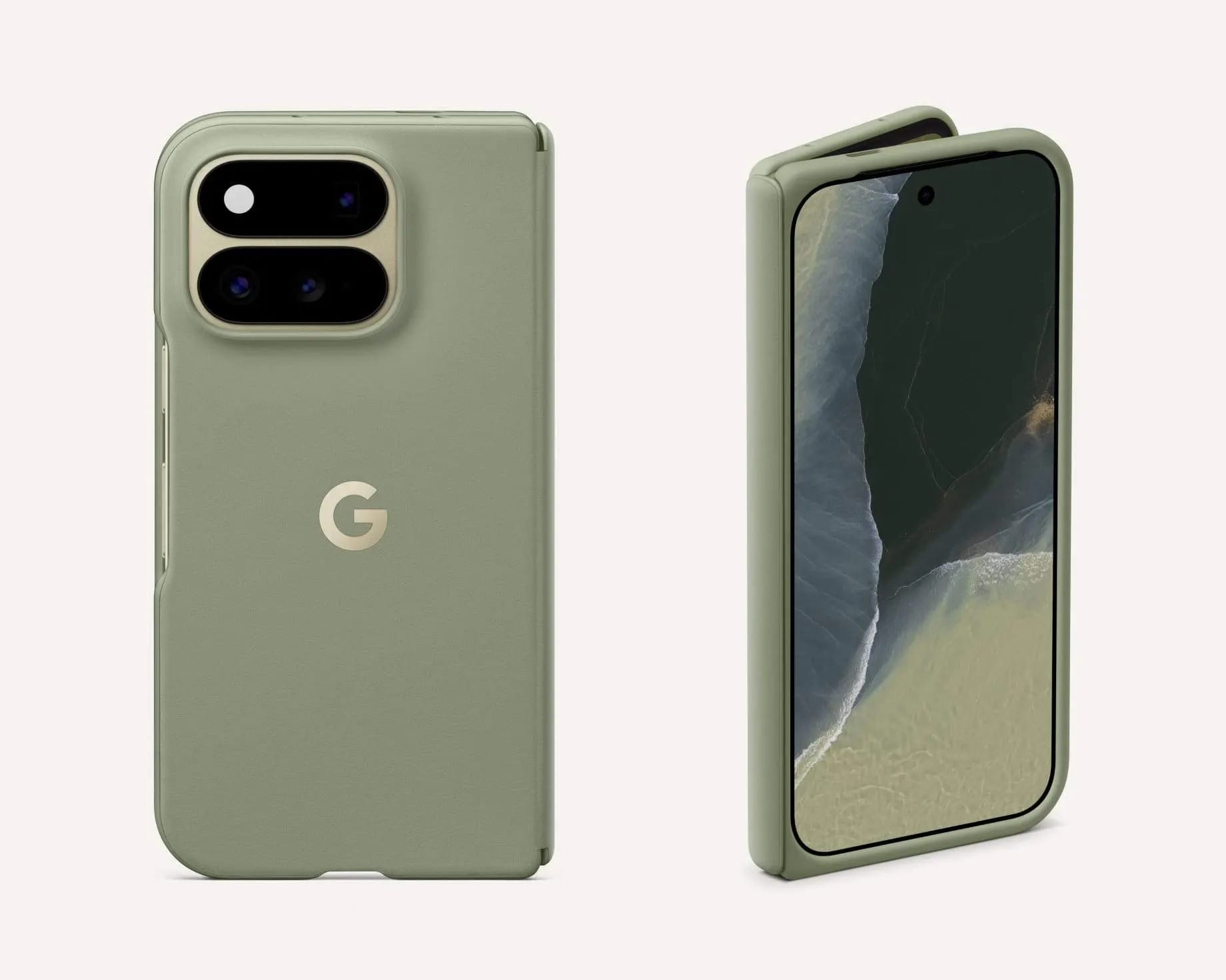 Google Pixel 11 Pro Fold Case Olive
