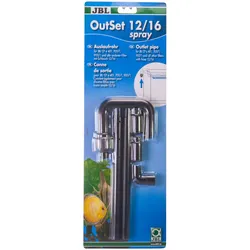 JBL OutSet spray - Wasserrücklauf-Set mit 2-teiligem Düsenstrahlrohr - 12/16