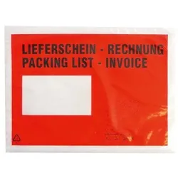 NoName, Lieferscheintasche, Selbstkleb. Begleitpap. -tasche DIN C5 Liefersch. (C5)