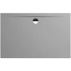 Kaldewei SUPERPLAN ZERO Duschfläche, 900x1600 mm, 20 mm Tiefe, cool grey 30, Perl-Effekt