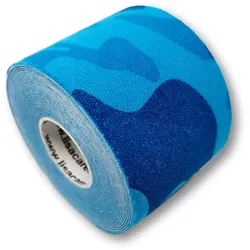 LisaCare Kinesiologie Tape - Camo Blau - 5cm x 5m 1 St