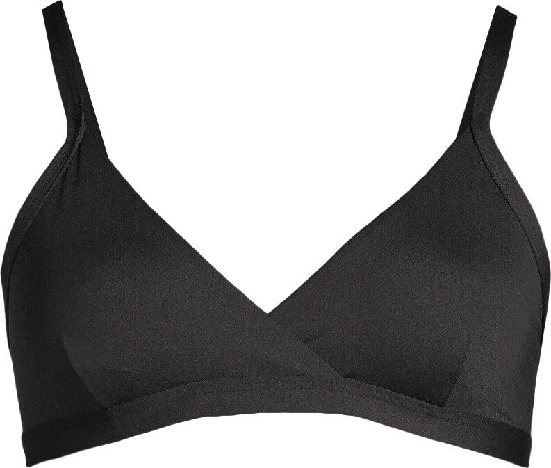 Casall Women's Overlap Bikini Top Black 34