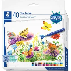 Staedtler, Malstifte, Fasermaler "Triplus color", 40 Stück (40x)
