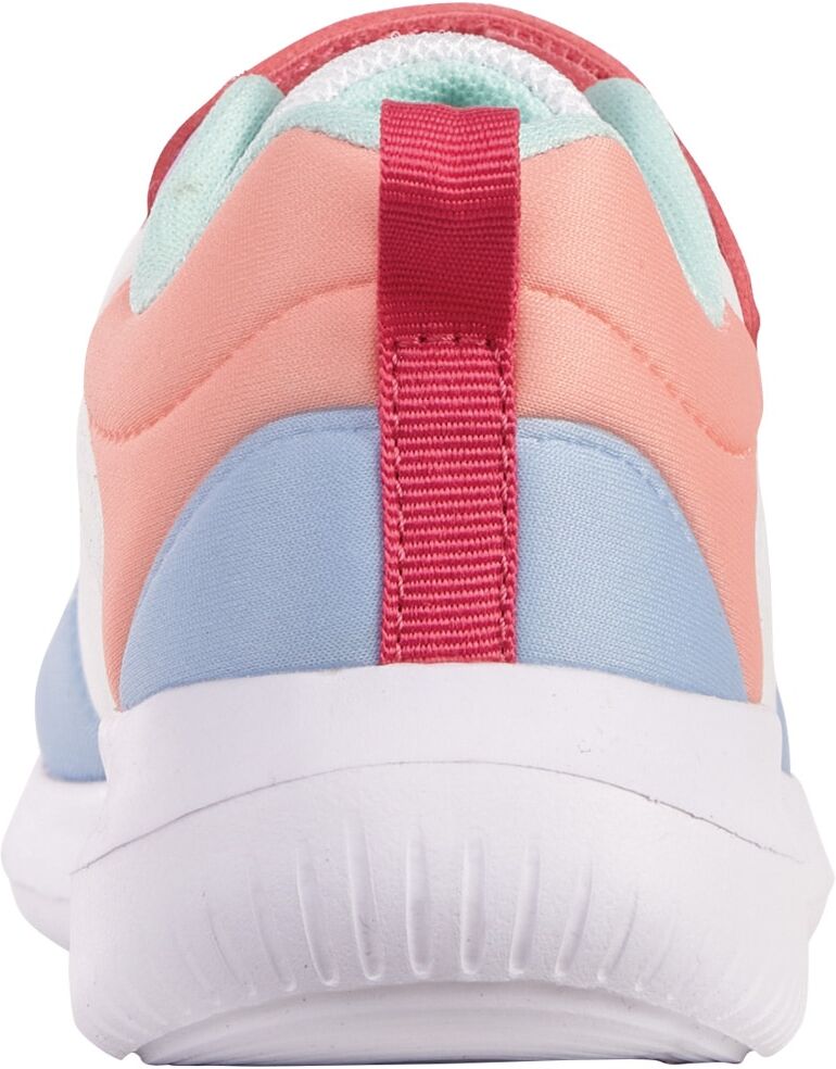Sneaker LOTTO, Jungen, Gr. 27, blau (weiß, leuchtendesblau), Kunstfaser, Synthetik, mehrfarbig, Schuhe Sneaker, - ohne Schnüren: mit Elastiksenkeln