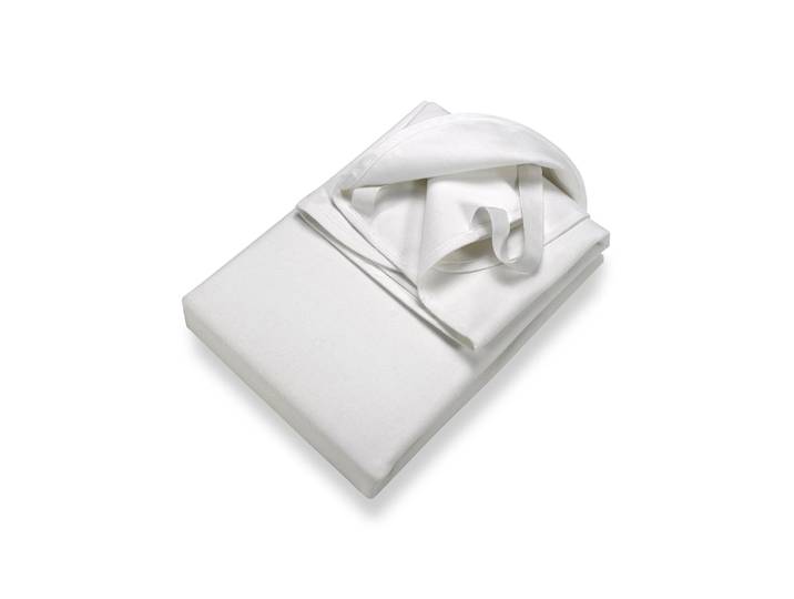 Matratzenschutzbezug SETEX Molton Auflage 90 x 200 cm , weiss (weiß), B:90cm L:200cm, Matratzenzubehör, Matratzenschutzbezug